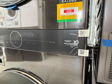 Transportation damaged LG 17kg WashTower™ All-In-One Stacked Washer Dryer in Black Steel WWT-1710B - Second Hand Appliances Geebung